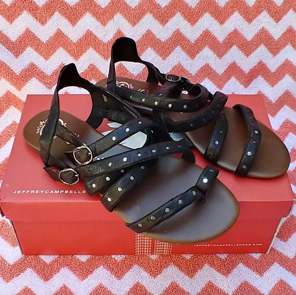 Jeffrey Campbell Shoes - 🌻🌻JEFFREY CAMPBELL strappy stud Ibiza sandal